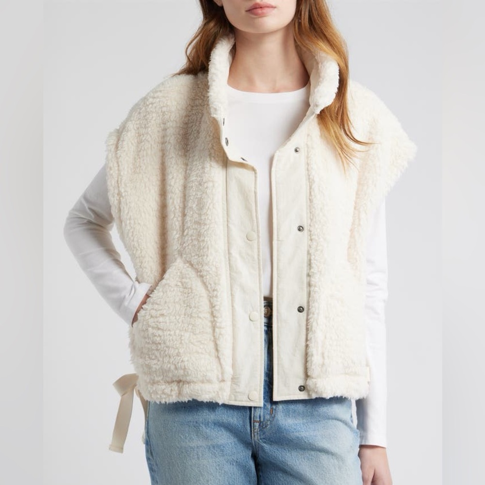 Thread & Supply Wubby High Pile Fleece Vest XL